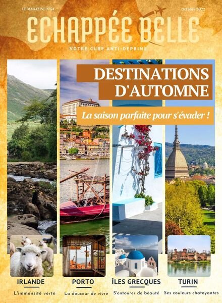 Echappee Belle Magazine – octobre 2022 Cover
