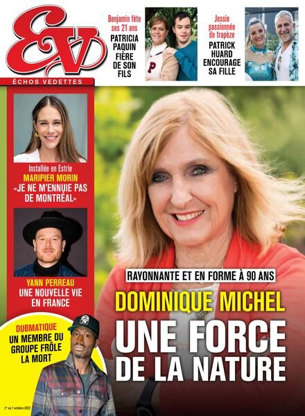 echos Vedettes – 01 octobre 2022 Cover