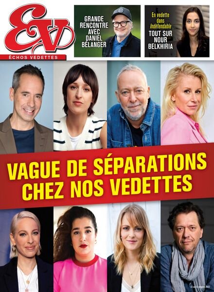 echos Vedettes – 15 octobre 2022 Cover