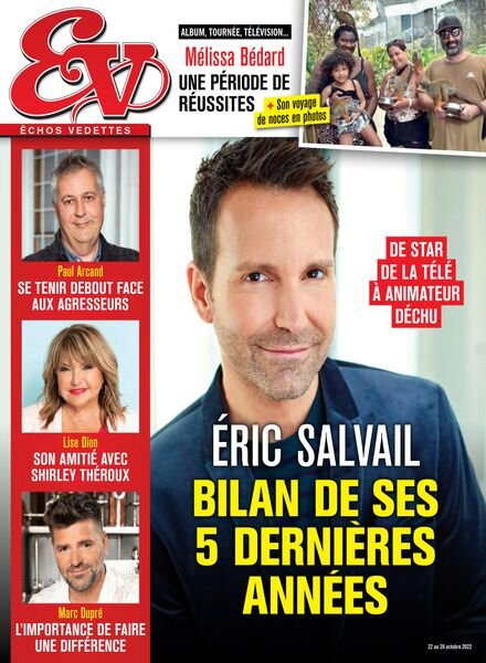 echos Vedettes – 22 octobre 2022 Cover
