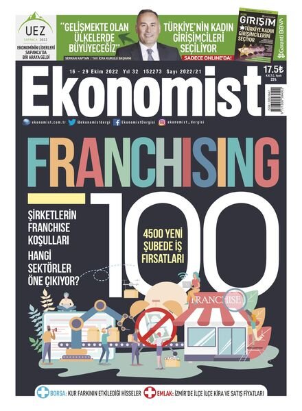 Ekonomist – 15 Ekim 2022 Cover