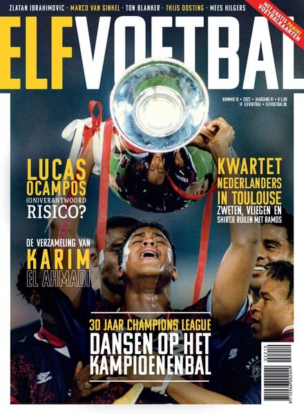 ELF Voetbal – september 2022 Cover