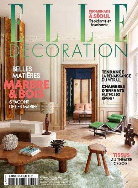 Elle Decoration France – novembre 2022 Cover