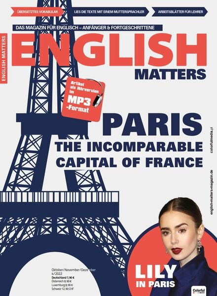 English Matters German Edition – Oktober-Dezember 2022 Cover