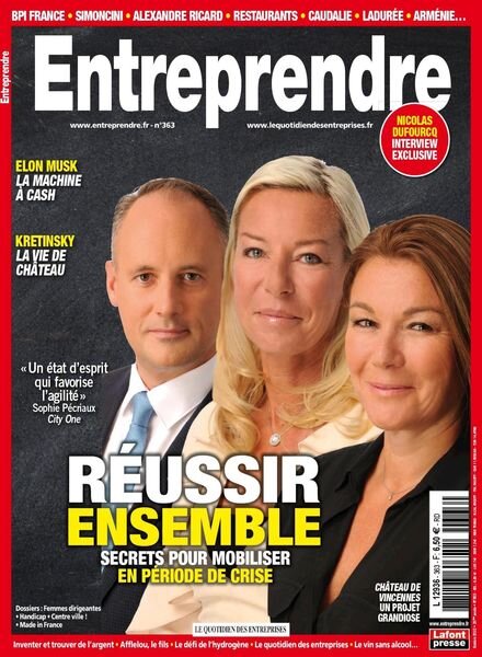 Entreprendre – 01 octobre 2022 Cover