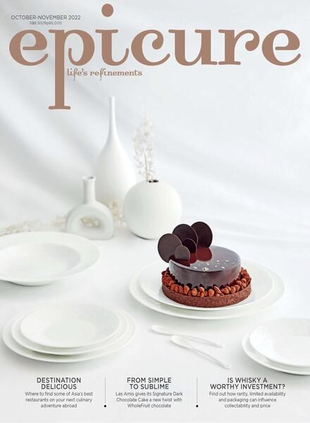 epicure Singapore – October 2022 Cover