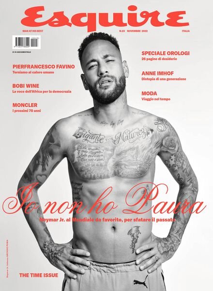 Esquire Italia – Novembre 2022 Cover