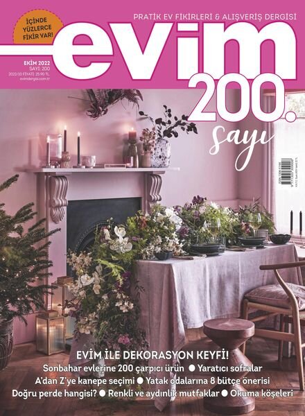 Evim – Eylul 2022 Cover