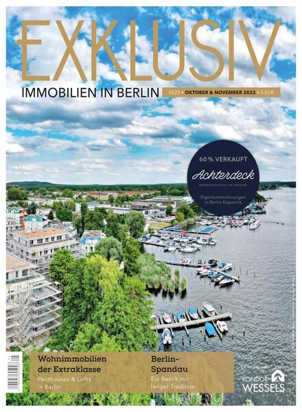 Exklusiv Immobilien in Berlin – Oktober-November 2022 Cover