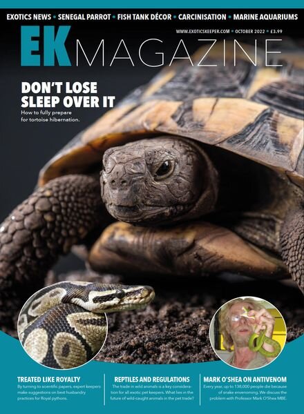 Exotics Keeper – October 2022 Cover