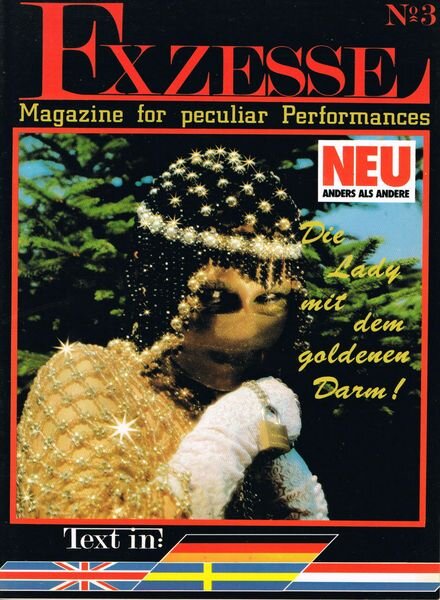 Exzesse – 3 1985 Cover