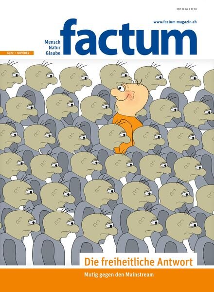 Factum Magazin – Oktober 2022 Cover