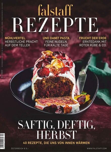 Falstaff Rezepte – Oktober 2022 Cover