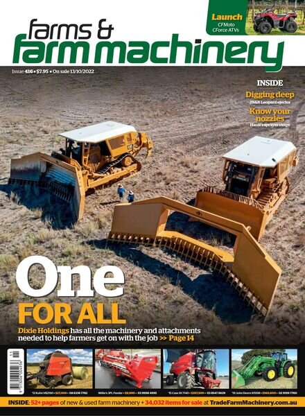 Farms and Farm Machinery – October 2022 Cover