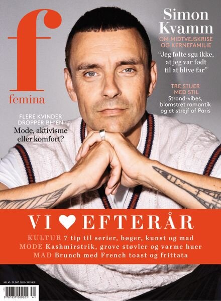 Femina Denmark – 13 oktober 2022 Cover