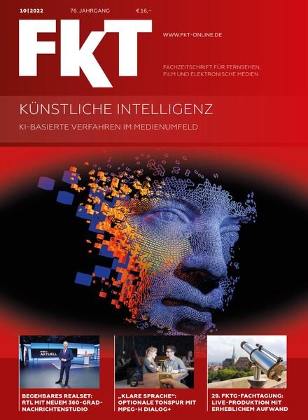 FKT Magazin – Oktober 2022 Cover