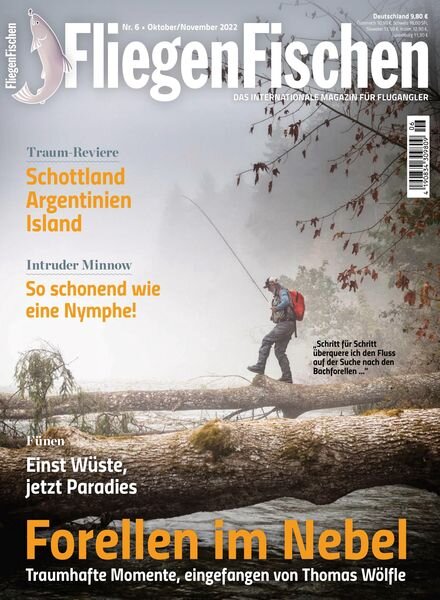 FliegenFischen – Oktober 2022 Cover