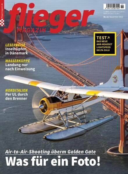 Fliegermagazin – November 2022 Cover