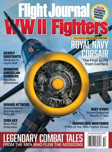 Flight Journal – November 2022 Cover