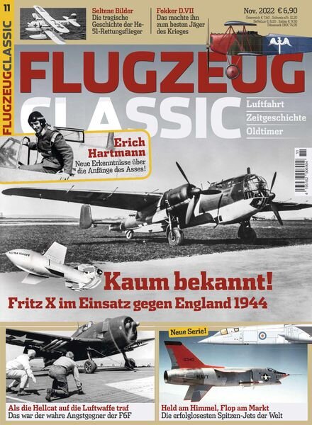 Flugzeug Classic – November 2022 Cover