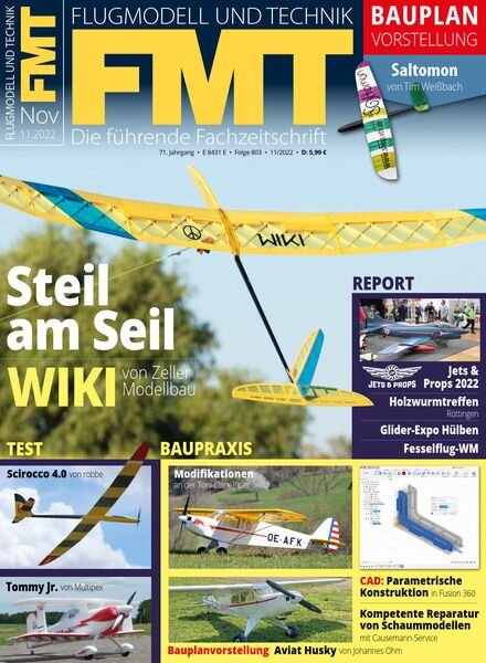 FMT Flugmodell und Technik – November 2022 Cover