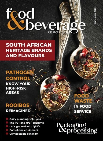 Food & Beverage Reporter – September 2022 Cover
