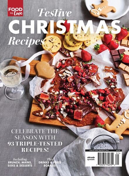 Food to Love Festive Christmas Recipes – October 2022 Cover