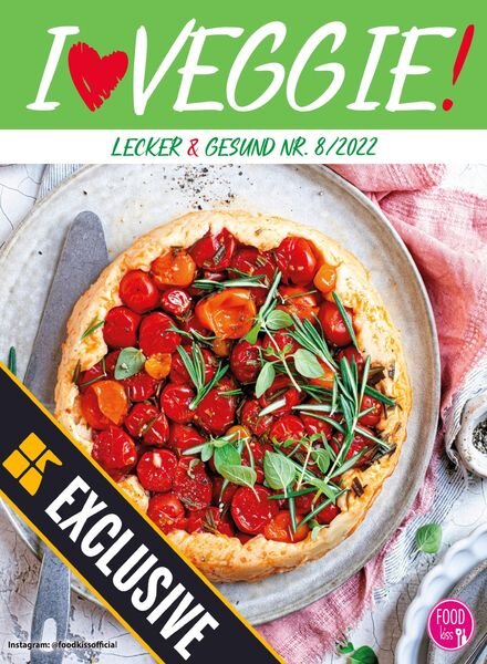 FOODkiss I Love Veggy – Oktober 2022 Cover