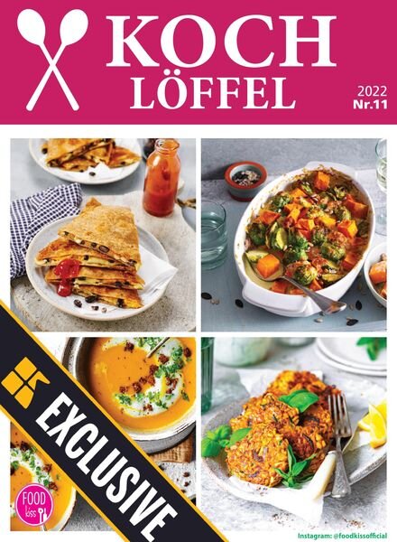 FOODkiss Liebes Land KOCHLOFFEL – Oktober 2022 Cover