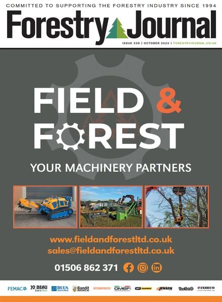 Forestry Journal – October 2022 Cover