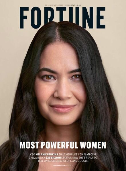 Fortune Europe Edition – Issue 5 – October-November 2022 Cover