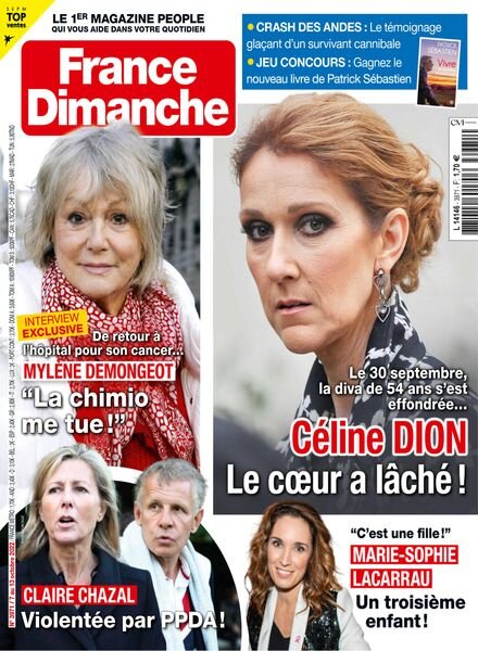 France Dimanche – 07 octobre 2022 Cover