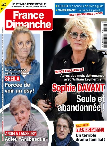 France Dimanche – 14 octobre 2022 Cover