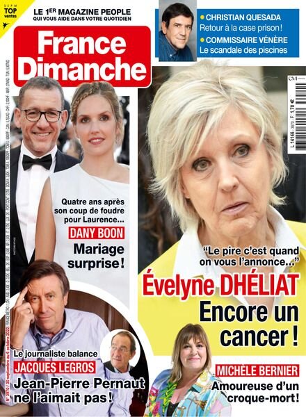 France Dimanche – 30 septembre 2022 Cover