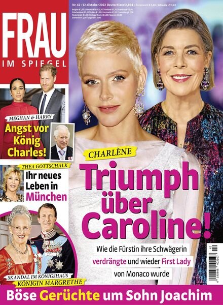 Frau im Spiegel – 12 Oktober 2022 Cover