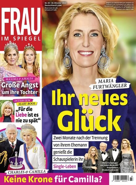 Frau im Spiegel – 19 Oktober 2022 Cover
