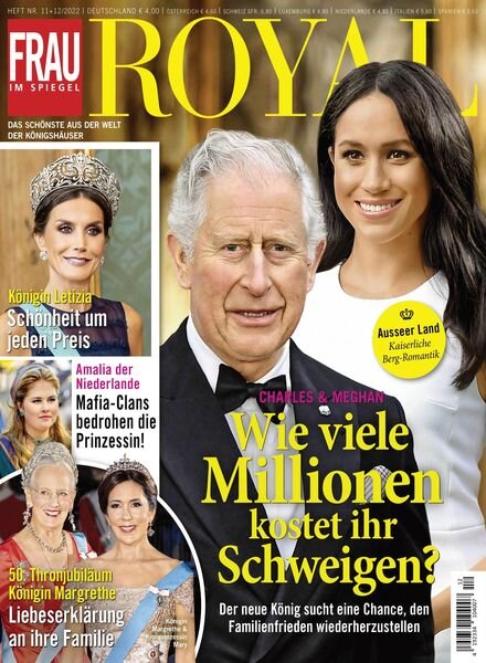 Frau im Spiegel Royal – 05 Oktober 2022 Cover