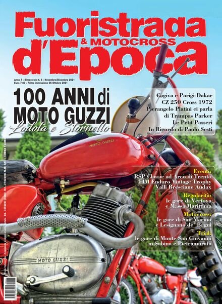Fuoristrada & Motocross d’Epoca – Novembre-Dicembre 2021 Cover