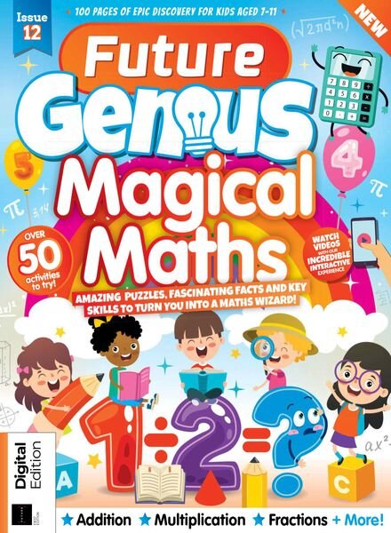 Future Genius – Magical Maths Issue 12 – 29 September 2022 Cover