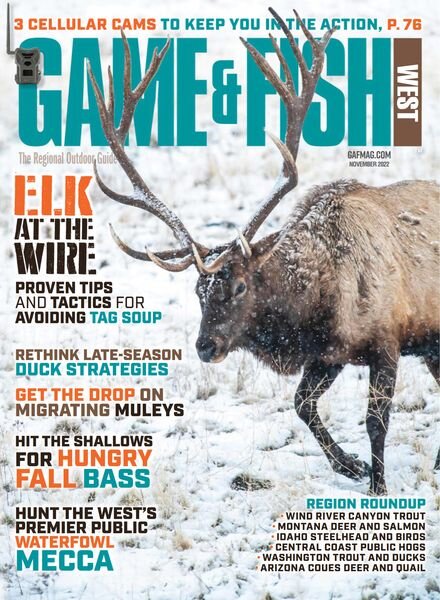 Game & Fish West – November 2022 Cover