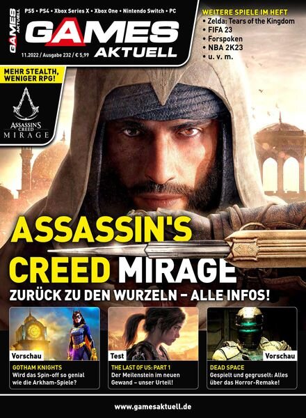 Games Aktuell – November 2022 Cover