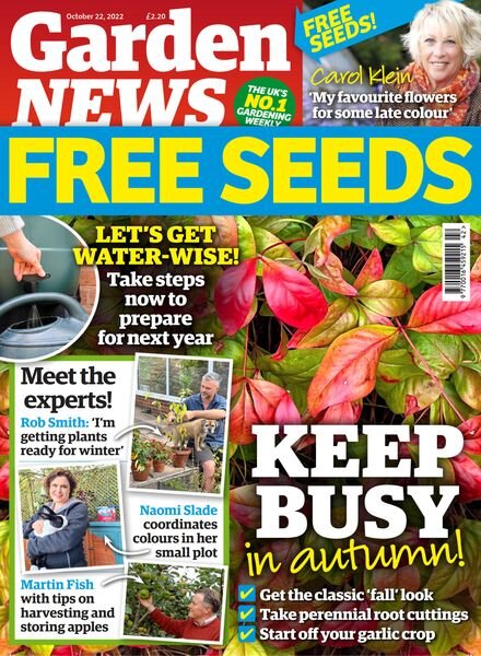 Garden News – October 22 2022 Cover