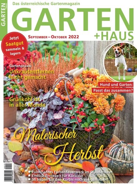 GARTEN+HAUS – November 2022 Cover