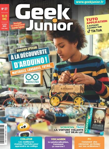 Geek Junior – Octobre 2022 Cover