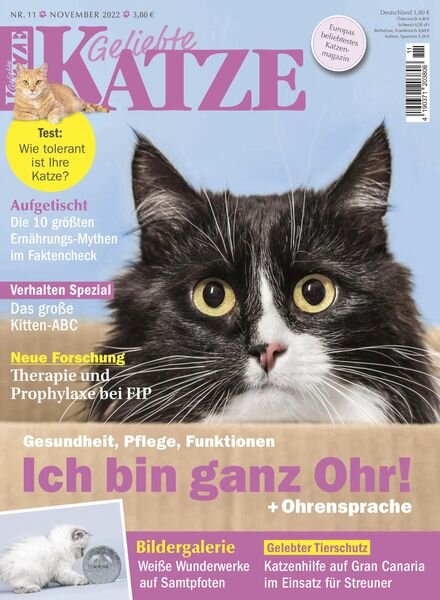 Geliebte Katze – November 2022 Cover