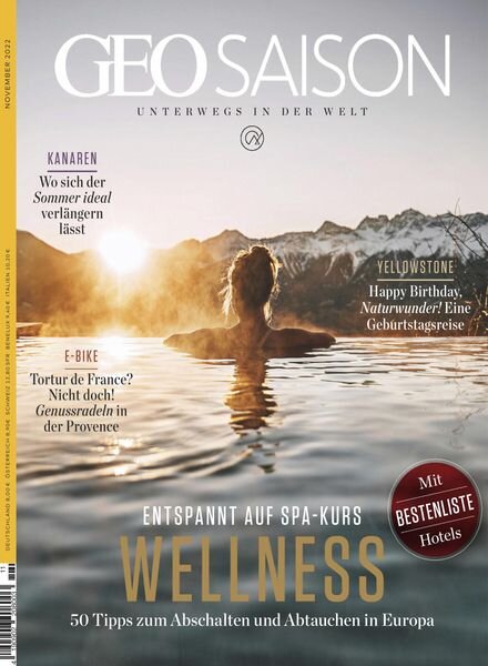 Geo Saison – November 2022 Cover