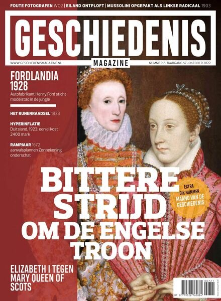 Geschiedenis Magazine – 01 oktober 2022 Cover