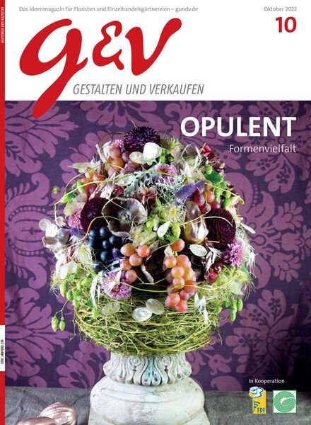 Gestalten und Verkaufen – Oktober 2022 Cover