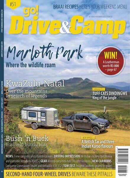 Go! Drive & Camp – October 2022 Cover