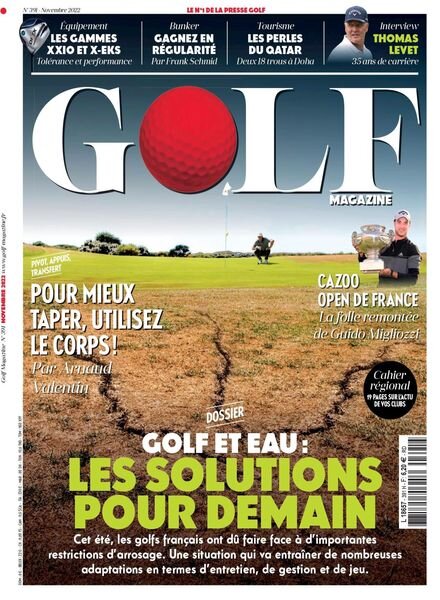 Golf Magazine France – octobre 2022 Cover